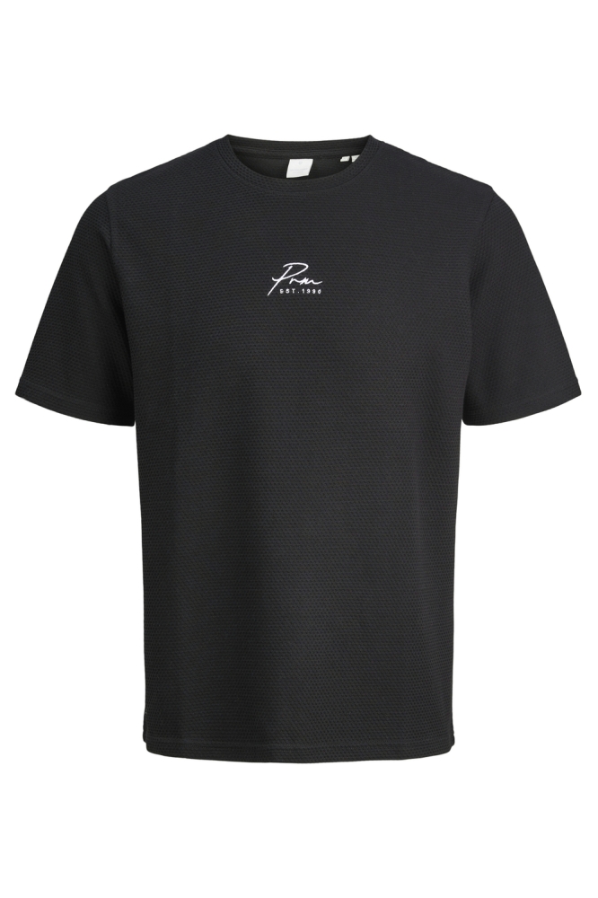 JPRFRANCO SS TEE STYD SS25 12286343 BLACK